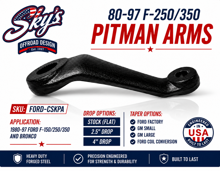 80-97 F-250/350 Pitman Arms