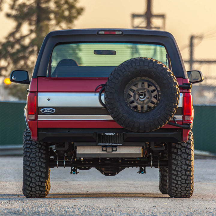 80-96 Bronco Plate Rear Bumper