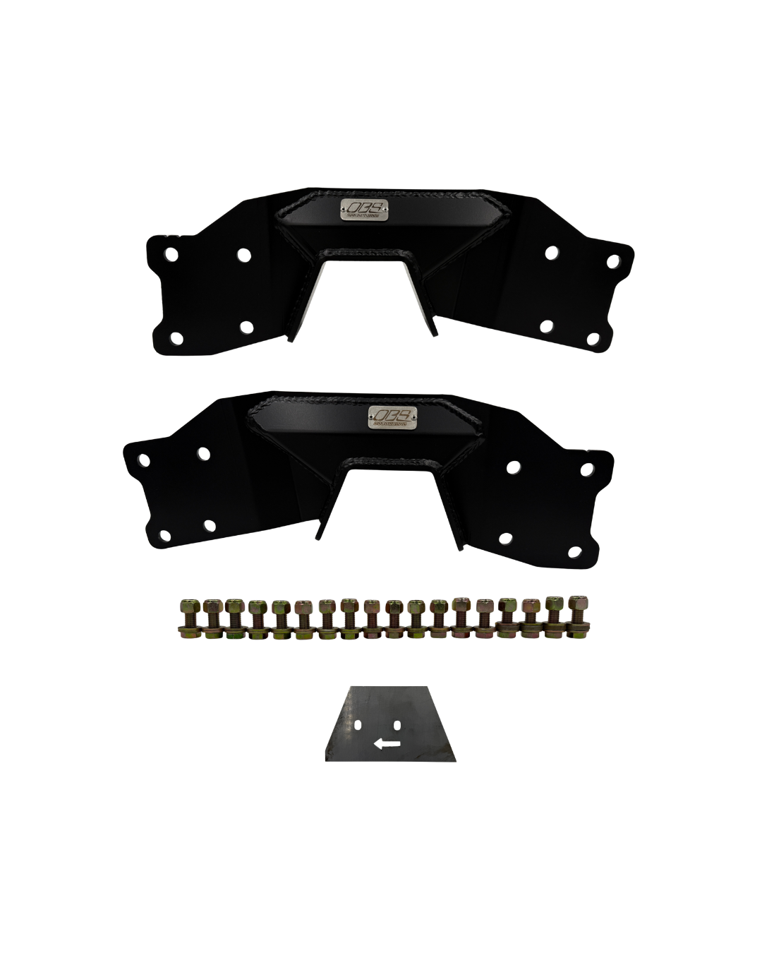 80-97 F-100/150 2wd Bolt On Rear Frame C Notch Kit