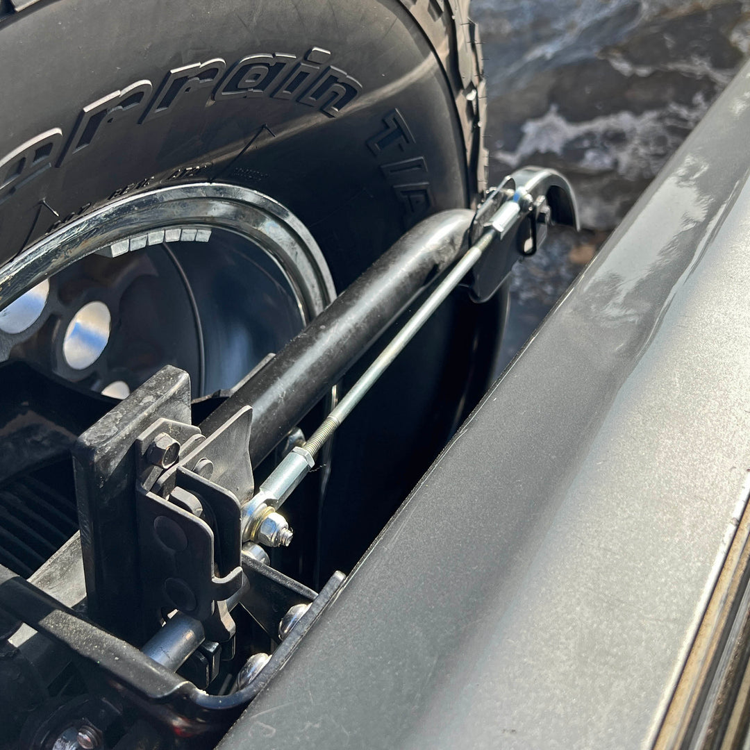 80-96 Bronco HD Spare Tire Swingout Linkage