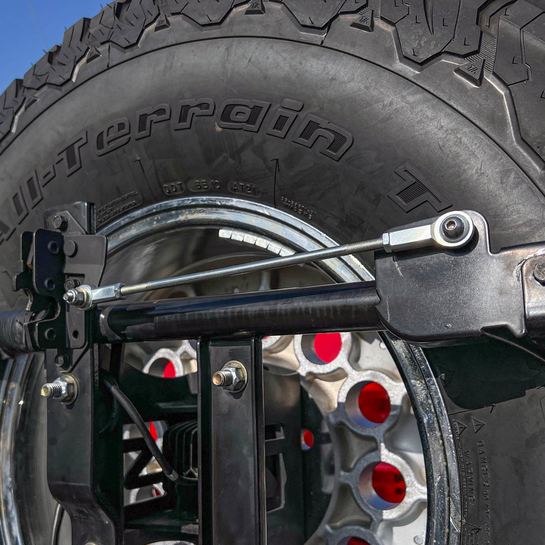 80-96 Bronco HD Spare Tire Swingout Linkage