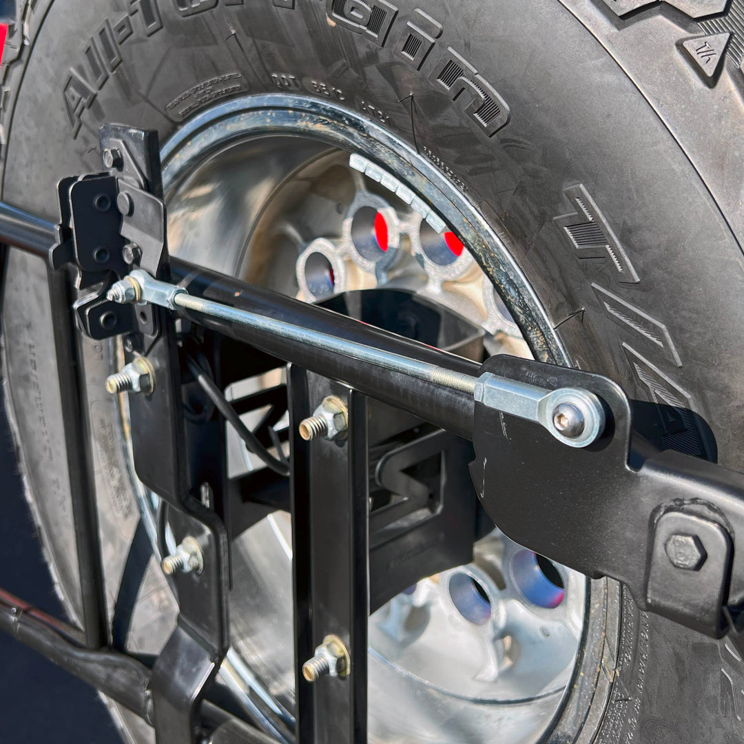 80-96 Bronco HD Spare Tire Swingout Linkage