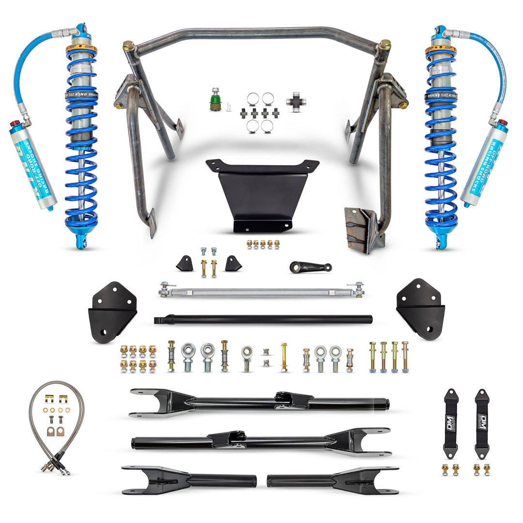 80-96 Bronco Long Travel "Super Duty" Straight Axle Conversion Kit - Front Only