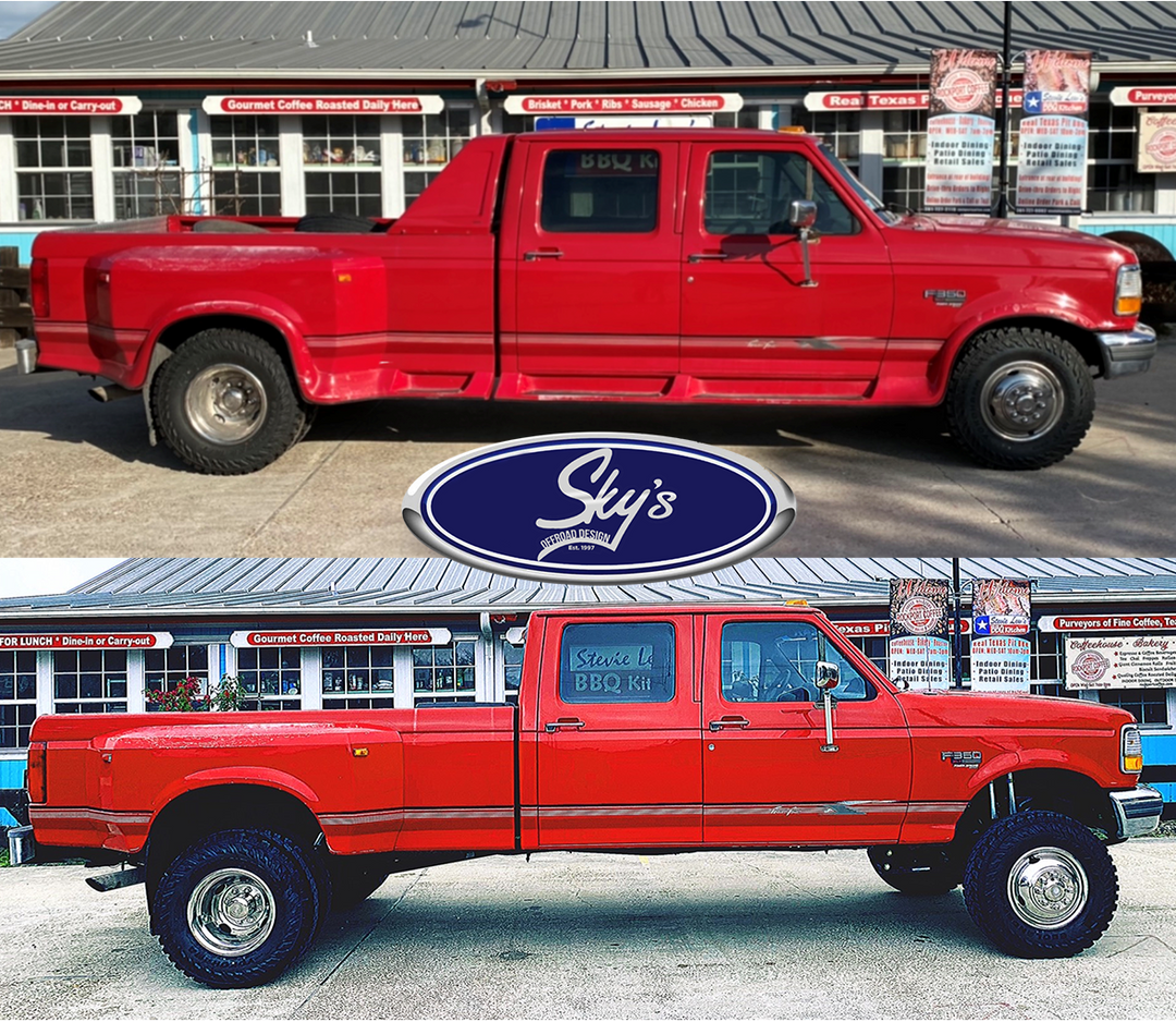 92-97 Ford 2wd to 4wd Front Frame Box Kit