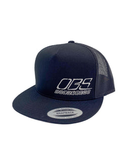 OBS Solutions Snap-Back Flat Bill Hat