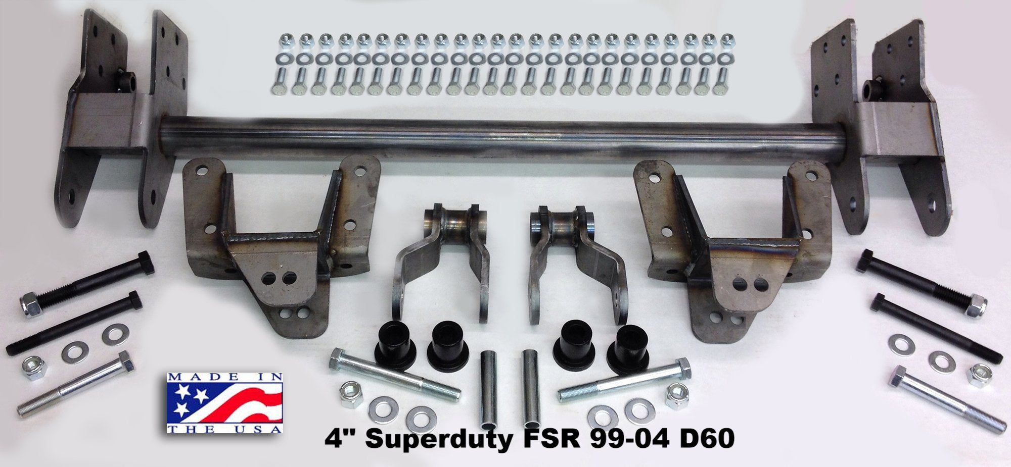 92-97 F-250/350 Shackle Reversal Kits (Super Duty spring