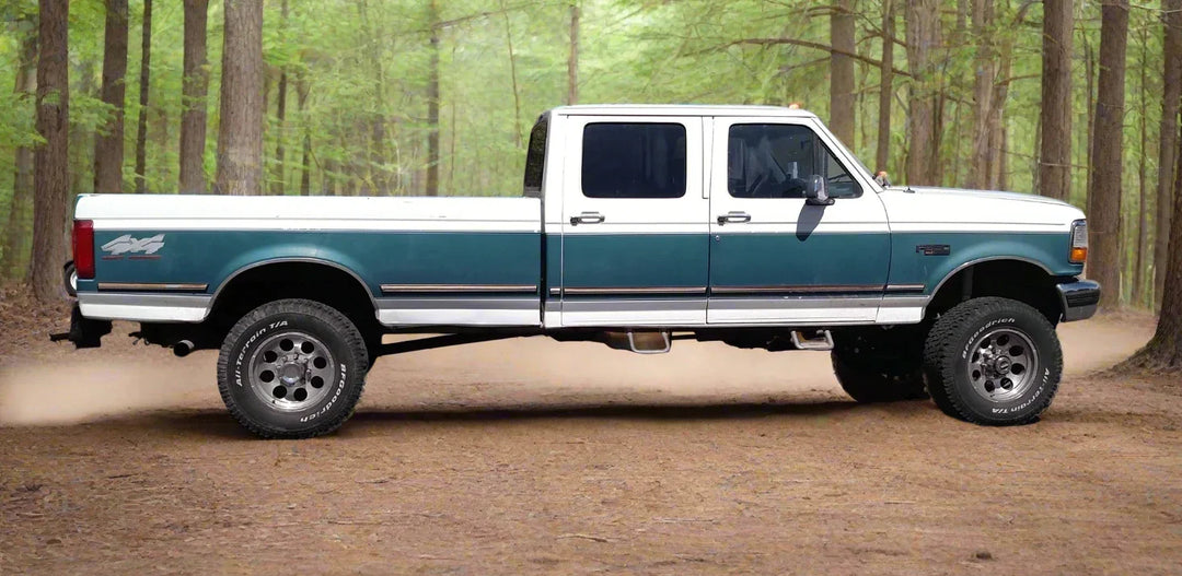85-91 Ford F-350 4x4 2" Front Shackle Reversal (Super Duty Spring)